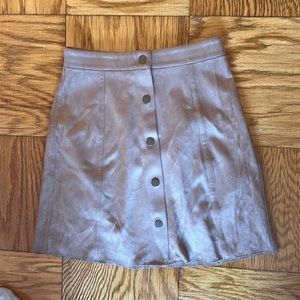 Wilfred Free Faux Leather skirt